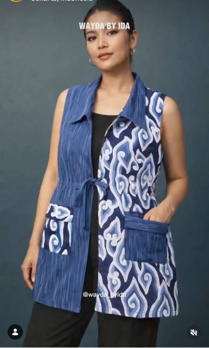Detail & Keunggulan Vest Etnik Tanpa Lengan
