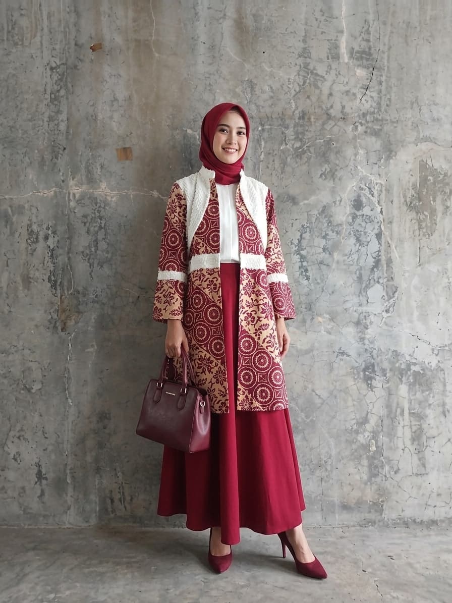 Detail & Keunggulan Long Outer Etnik